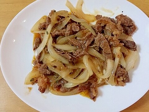 炒めるだけで☆焼き肉玉ねぎ炒め